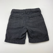 Load image into Gallery viewer, Boys Tilt, black &amp; white shorts, adjustable, GUC, size 2,  