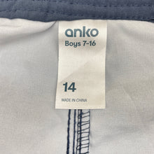 Load image into Gallery viewer, Boys Anko, lightweight stretch board shorts, adjustable, GUC, size 14,  