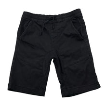Load image into Gallery viewer, Boys Target, black stretch cotton shorts, elasticated, FUC, size 10,  