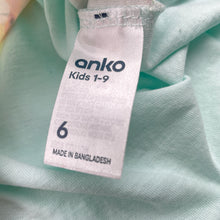 Load image into Gallery viewer, Girls Anko, cotton long sleeve tee / top, GUC, size 6,  