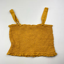 Load image into Gallery viewer, Girls Anko, shirred cropped viscose summer top, GUC, size 8,  