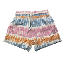 Load image into Gallery viewer, Girls Anko, tie dyed cotton shorts, elasticated, GUC, size 5,  