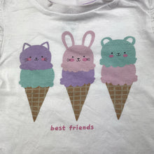 Load image into Gallery viewer, Girls Dymples, cotton tee / top, ice creams, GUC, size 0,  