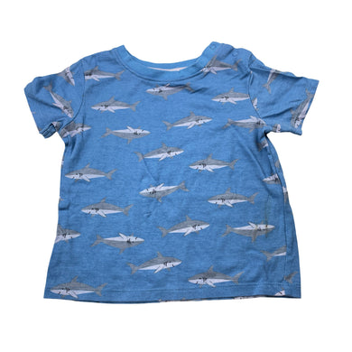 Boys Dymples, lightweight cotton tee / top, sharks, FUC, size 1,  