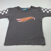 Load image into Gallery viewer, Boys Cotton On, Hot Wheels stretchy long sleeve pyjama top, FUC, size 5,  