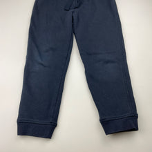 Load image into Gallery viewer, Boys Anko, navy fleece lined track pants, Inside leg: 41.5cm, GUC, size 5,  
