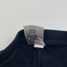 Load image into Gallery viewer, Girls Anko, navy stretchy leggings, Inside leg: 26cm, EUC, size 2,  