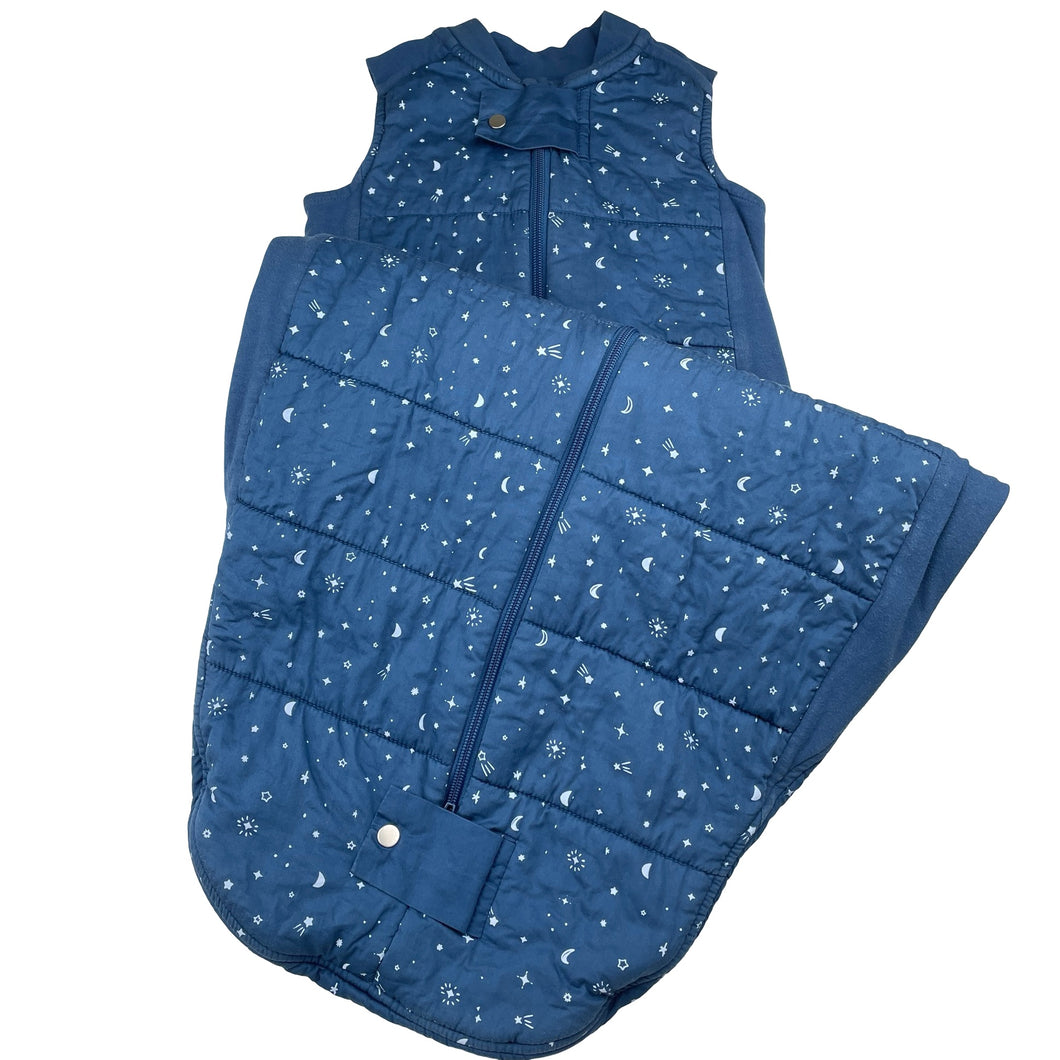 Unisex ergoPouch, 2.5 Tog organic cotton sleeping bag, L: 95cm, GUC, size 2-4,  