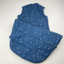 Load image into Gallery viewer, Unisex ergoPouch, 2.5 Tog organic cotton sleeping bag, L: 81cm, wash fade, FUC, size 0-2,  