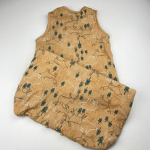 Load image into Gallery viewer, Unisex Anko, lightly wadded organic cotton sleeping bag, GUC, size 2,  