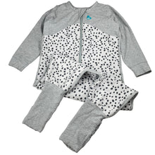 Load image into Gallery viewer, Unisex Love to Dream, organic cotton SLEEP SUIT, 1.5 Tog, wash fade, FUC, size 3,  
