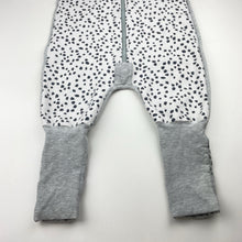 Load image into Gallery viewer, Unisex Love to Dream, organic cotton SLEEP SUIT, 1.5 Tog, wash fade, FUC, size 3,  