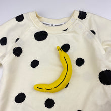 Load image into Gallery viewer, Unisex abaanannan, novelty romper, banana, EUC, size 1,  