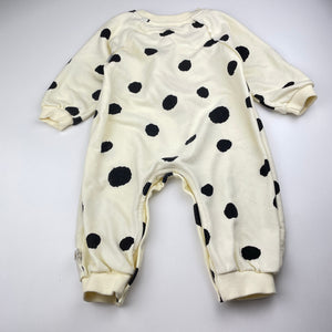 Unisex abaanannan, novelty romper, banana, EUC, size 1,  