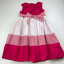Load image into Gallery viewer, Girls Nickelodeon, Dora the Explorer lined embroidered cotton dress, GUC, size 4, L: 60cm
