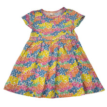 Load image into Gallery viewer, Girls Anko, colourful floral cotton dress, GUC, size 3, L: 49cm