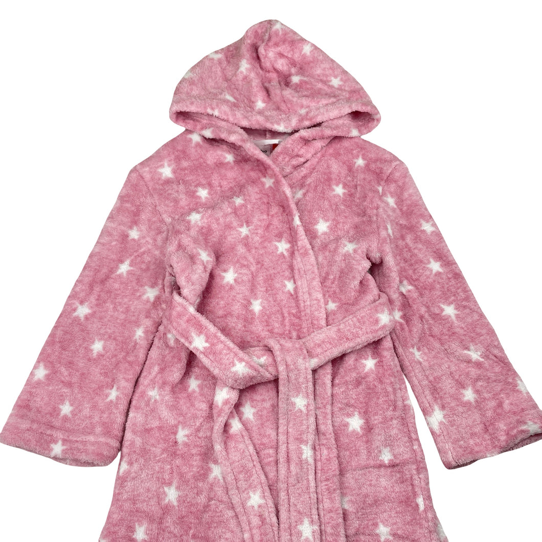 Girls Anko, soft fleece dressing gown / bath robe, EUC, size 5,  