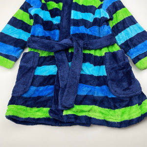 Boys Target, fleece dressing gown / bath robe, GUC, size 2,  