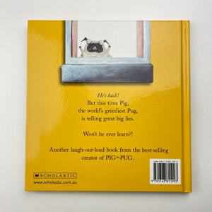 Books PIG the PUG, FIBBER by Aaron Blabey, hardback, EUC, size ,  