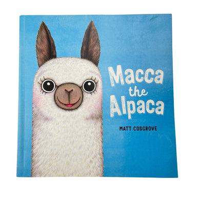 Books Macca the Alpaca, by Matt Cosgrove, paperback, GUC, size ,  
