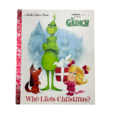 Books A Little Golden Book, Dr Seuss The Grinch, hardback, EUC, size ,  