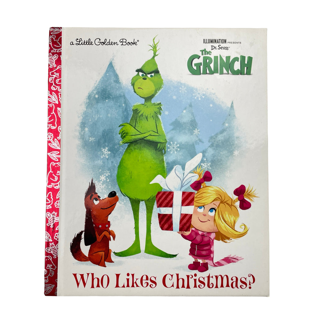 Books A Little Golden Book, Dr Seuss The Grinch, hardback, EUC, size ,  