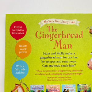Books The Gingerbread Man, My Very First Story Time, hardback, EUC, size ,  