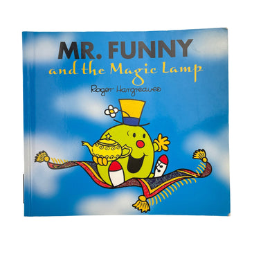 Books Mr Men, Mr Funny and the Magic Lamp by Roger Hargreaves, paperback, FUC, size ,  