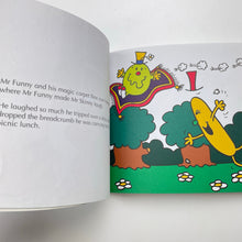 Load image into Gallery viewer, Books Mr Men, Mr Funny and the Magic Lamp by Roger Hargreaves, paperback, FUC, size ,  