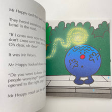 Load image into Gallery viewer, Books Mr Men, Mr Happy and the Wizard by Roger Hargreaves, paperback, GUC, size ,  