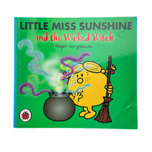 Load image into Gallery viewer, Books Mr Men, Little Miss Sunshine and the Wicked Witch by Roger Hargreaves, paperback, GUC, size ,  