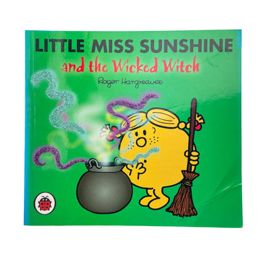 Books Mr Men, Little Miss Sunshine and the Wicked Witch by Roger Hargreaves, paperback, GUC, size ,  