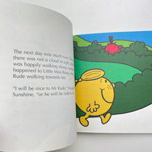 Load image into Gallery viewer, Books Mr Men, Little Miss Sunshine and the Wicked Witch by Roger Hargreaves, paperback, GUC, size ,  