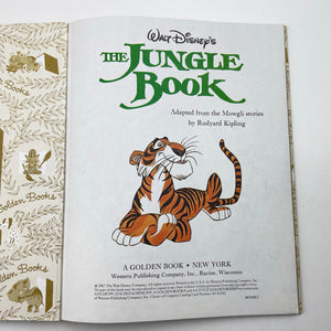 Books A Little Golden Book, Walt Disney's The Jungle Book, hardback, FUC, size ,  