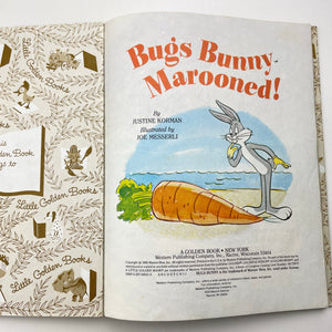 Books A Little Golden Book, Bug's Bunny Marooned! hardback, FUC, size ,  