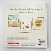 Load image into Gallery viewer, Books Gumnut Babies, ABC by May Gibbs, board book, EUC, size ,  