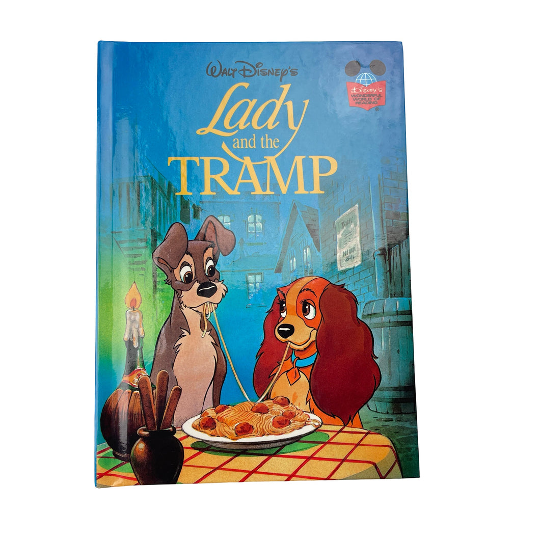 Books Walt Disney, Lady and the Tramp, hardback, EUC, size ,  