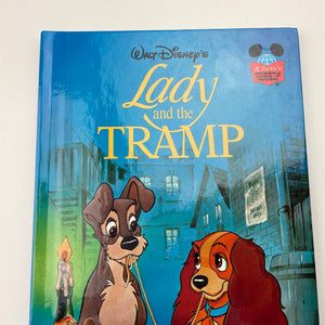 Books Walt Disney, Lady and the Tramp, hardback, EUC, size ,  