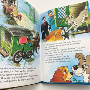 Books Walt Disney, Lady and the Tramp, hardback, EUC, size ,  