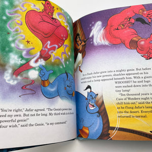 Books Walt Disney, Aladdin, hardback, EUC, size ,  