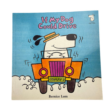 Books If My Dog Could Drive, by Bernice Lum, paperback, GUC, size ,  