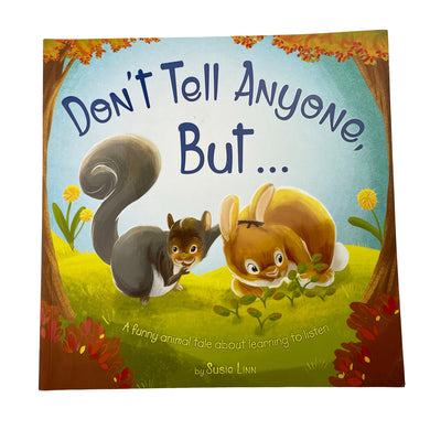 Books Don't Tell Anyone But, by Susie Linn, paperback, GUC, size ,  