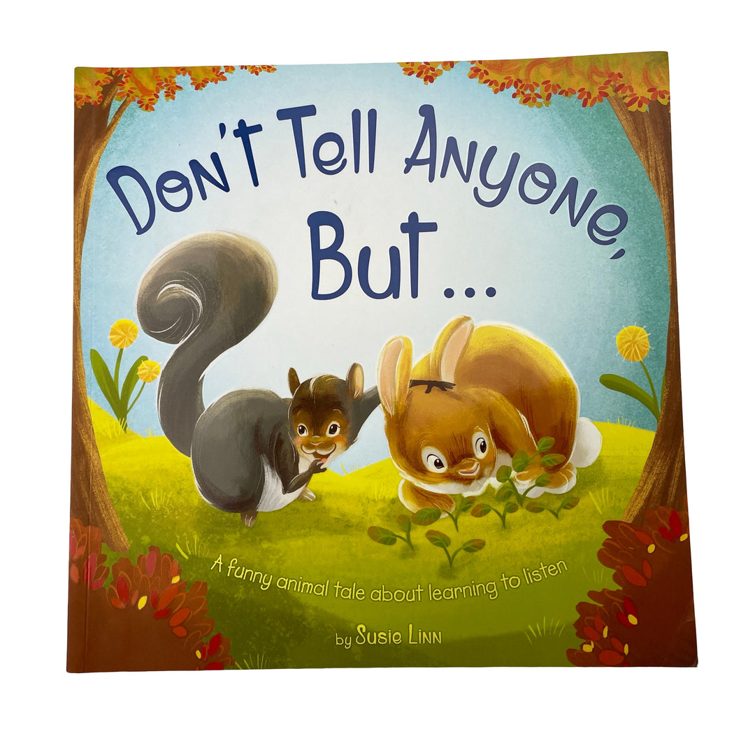 Books Don't Tell Anyone But, by Susie Linn, paperback, GUC, size ,  