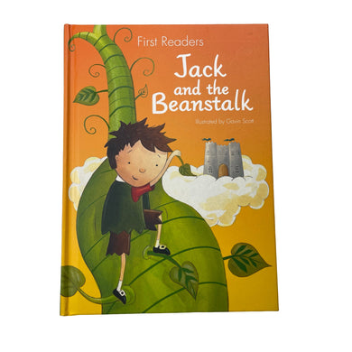 Books First Readers, Jack & the Beanstalk, hardback, EUC, size ,  