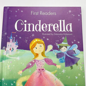 Books First Readers, Cinderella, hardback, GUC, size ,  