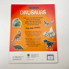 Load image into Gallery viewer, Books STICKER FACTS, DINOSAURS, paperback, EUC, size ,  