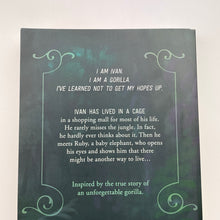 Load image into Gallery viewer, Books The ONE AND ONLY Ivan, by Katherine Applegate, paperback, EUC, size ,  