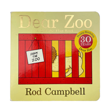 Books Dear Zoo, by Rod Campbell, board book, GUC, size ,  