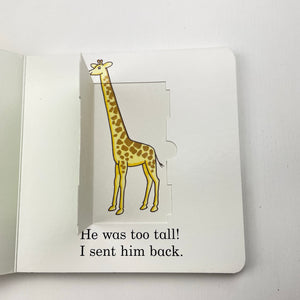 Books Dear Zoo, by Rod Campbell, board book, GUC, size ,  