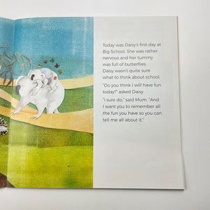 Books Daisies First Day, by Kathryn Ford, paperback, GUC, size ,  